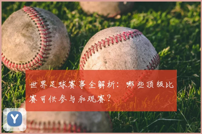 世界足球赛事全解析:哪些顶级比赛可供参与和观赛?